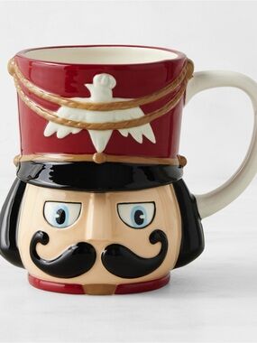22oz. Twas the Night Before Christmas Nutcracker Figural Mug